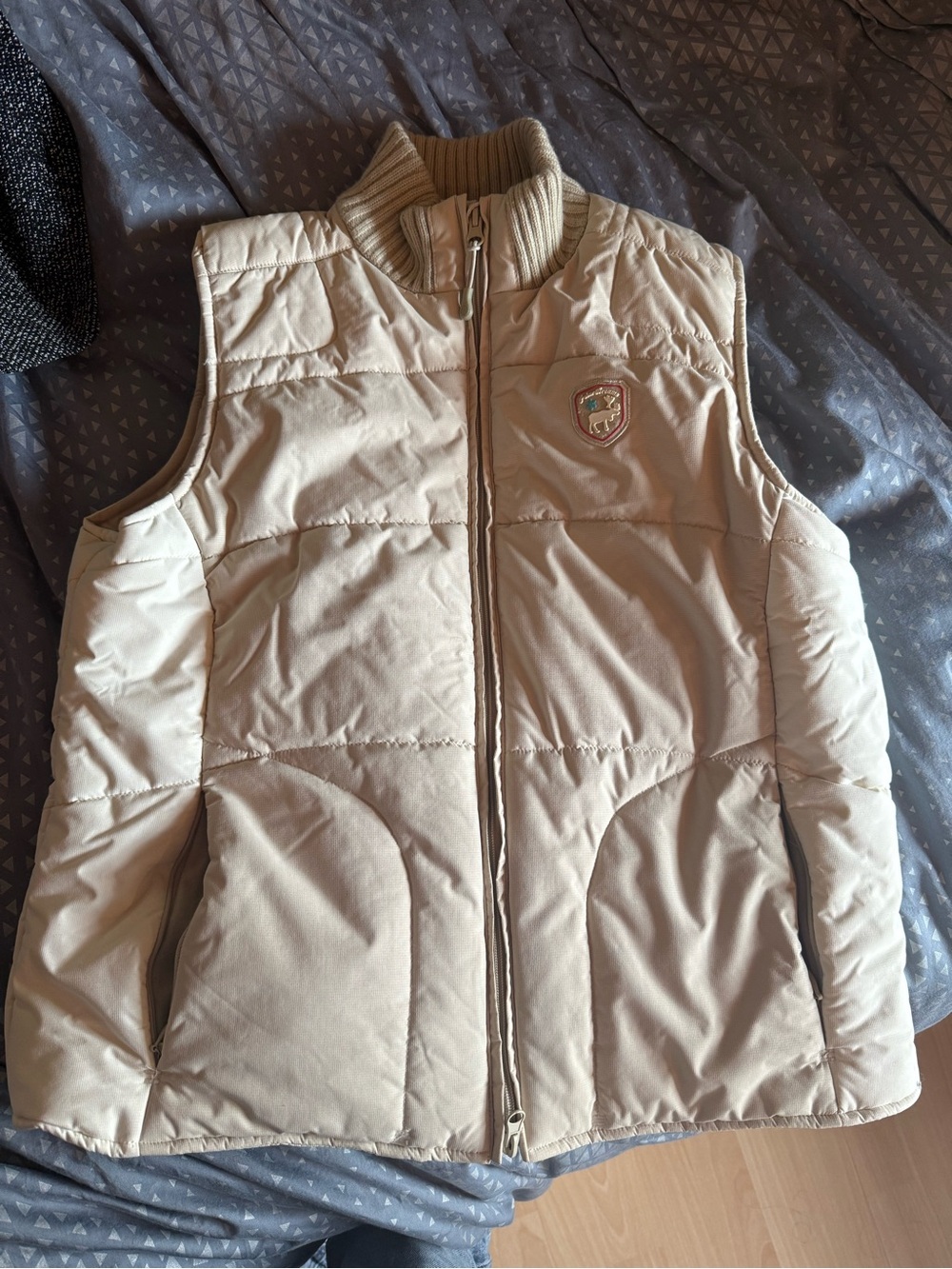 White Puffer Vest